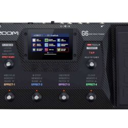 Zoom G6 Guitar Multi-Effects Processor with Expression Pedal, Touchscreen Interface, 100+ Built in Effects, Amp Modeling, IR’s, Looper, & Audio Interface for Direct Recording to Computer - Image 2