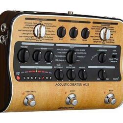 Zoom AC-3 Acoustic Guitar Creator (Brown)