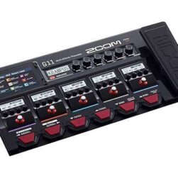 Zoom G11 Guitar Multi-Effects Processor with Expression Pedal, with Touchscreen Interface, 100+ Built in Effects, Amp Modeling, IR, Looper, Audio Interface for Direct Recording to Computer