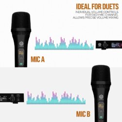 DIGIMORE D-310 100-Channel Professional UHF Wireless Microphone - Image 3