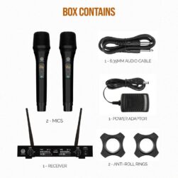 DIGIMORE D-310 100-Channel Professional UHF Wireless Microphone
