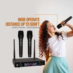 DIGIMORE D-310 100-Channel Professional UHF Wireless Microphone - Image 2