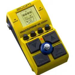 Zoom MS-200D+ MultiStomp Pedal
