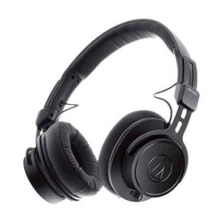 Audio-Technica ATH-M60X Wired On Ear DJ Headphones Without Mic (Black)