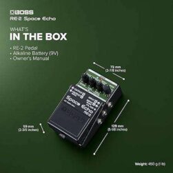 Boss RE-2 Space Echo Delay and Reverb Effects Pedal