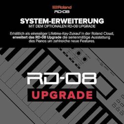 Roland RD-08 Stage Piano | Authentic RD Sound & Playability | Streamlined Design | 88-Note Weighted Action PHA-4 Keyboard | Expandable Features | +3,000 Built-in Sounds - Image 4