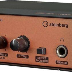 Steinberg UR12 USB Audio Interface (Colour:Copper/Black), 2-in/2-out USB 2.0 Audio Interface - Image 4