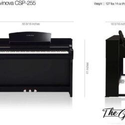 Yamaha CVP-905B Clavinova Digital Piano