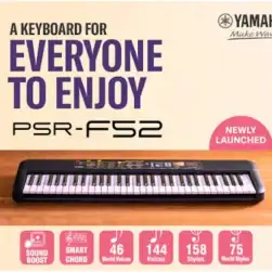YAMAHA Psr-F52 Portable Keyboard With 61 Keys - Image 3