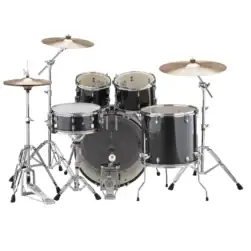 Yamaha RYDEEN RDP2F5 Acoustic Drum Set With Hardware - Black Glitter - Image 3