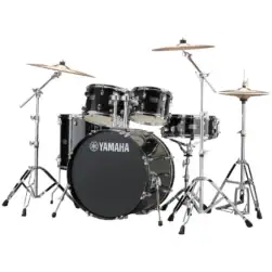 Yamaha RYDEEN RDP2F5 Acoustic Drum Set With Hardware - Black Glitter - Image 4