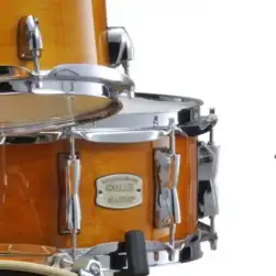Yamaha SBP2F5 Stage Custom Birch 5-Piece Acoustic Drum Kit With Hardware HW680W and throne DS550 - Honey Amber