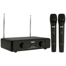 Ahuja Professional Wireless PA Microphones Model AWM-520V2