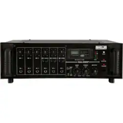 PA mixer amplifier of rated output 250 watts Ahuja SSA-250DP