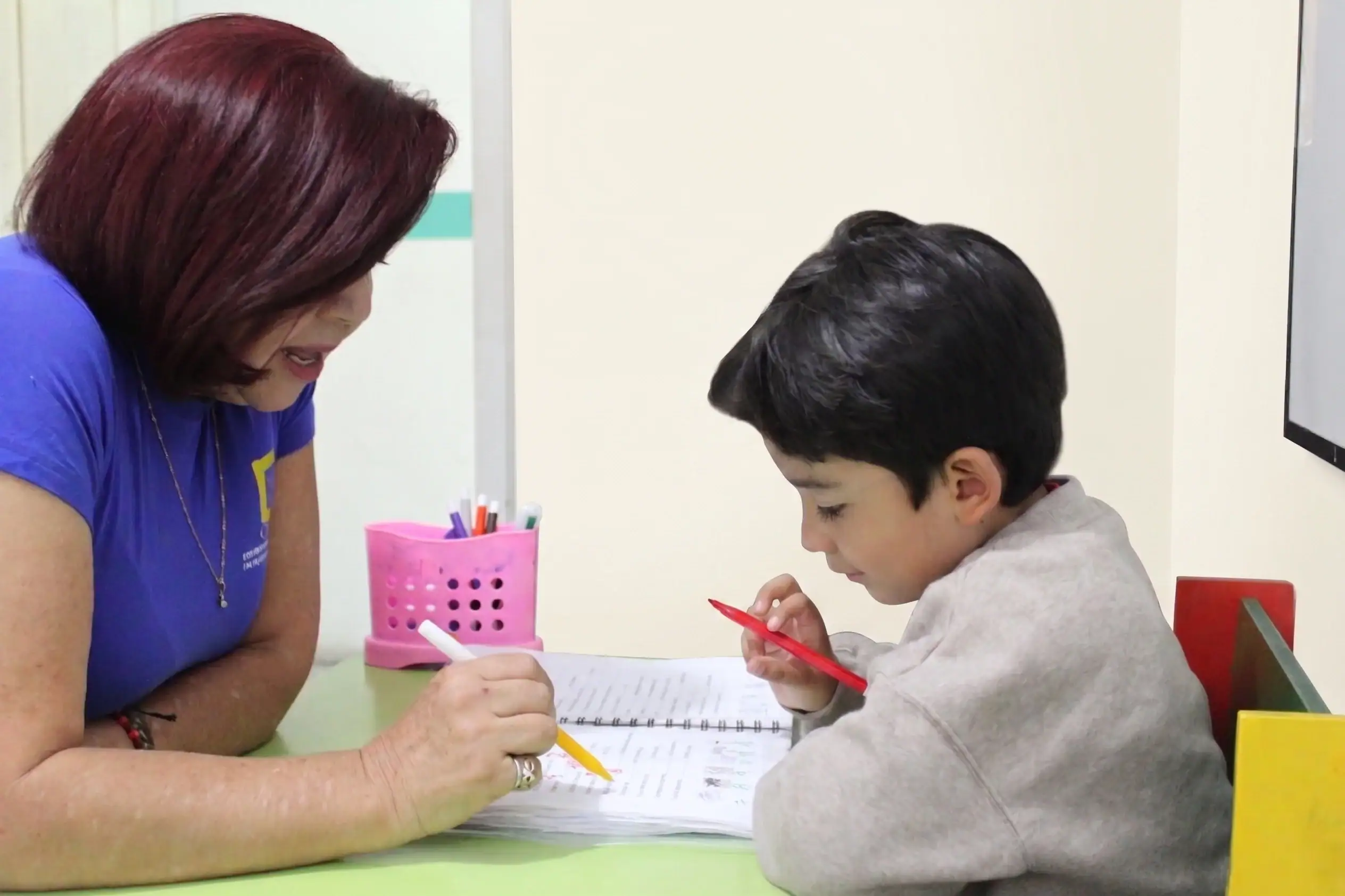 Sesión de Terapia de Lenguaje en CECIT Quito