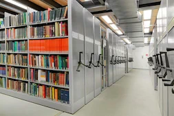 Bibliothek Regal Rollregal Bibliotheksregal