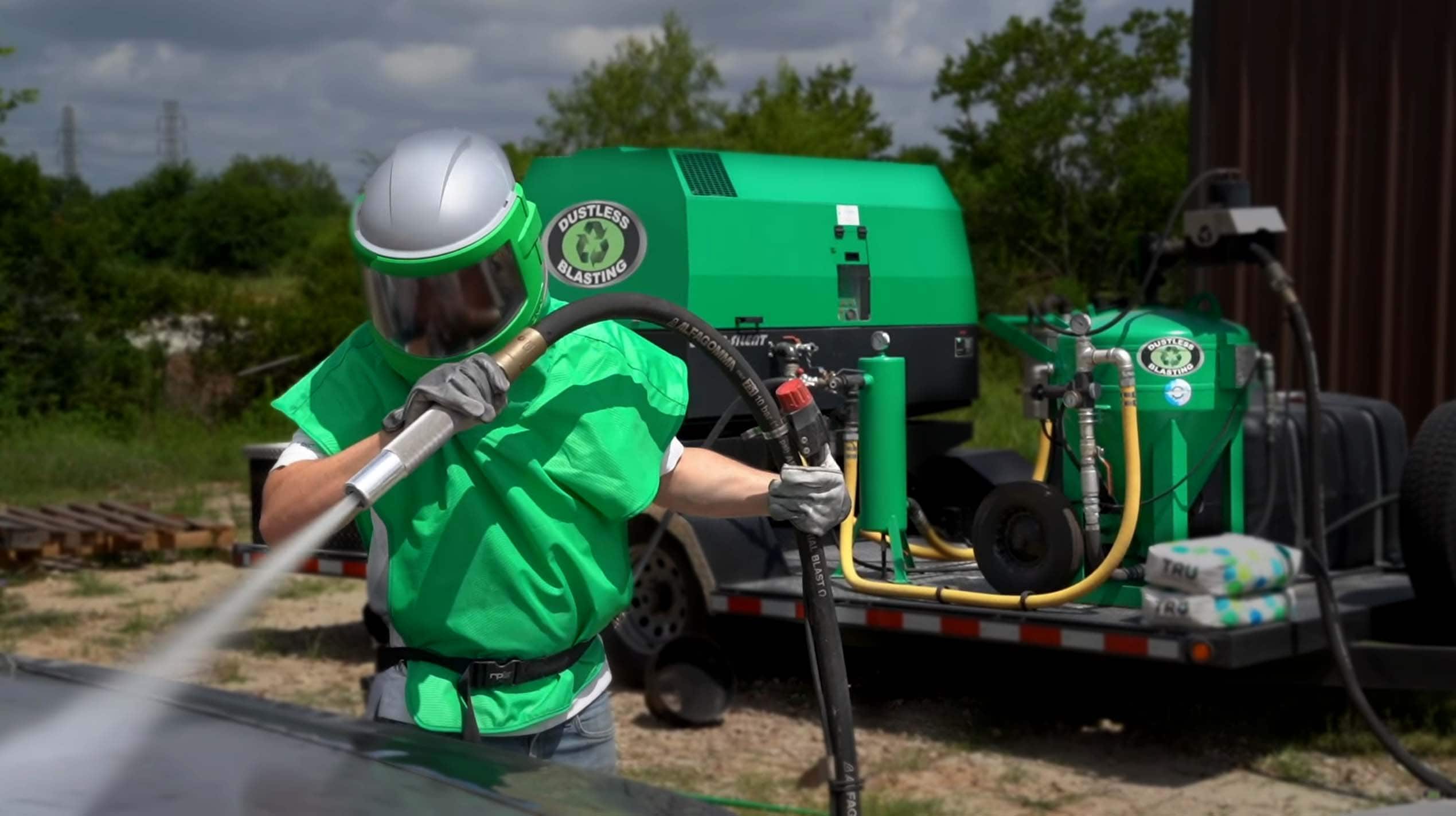 Mobile Dustless Blasting