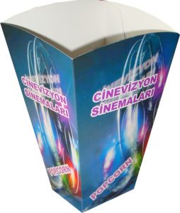 Büyük boy popcorn ambalajı