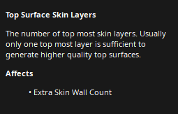 top surface skin layers explanation