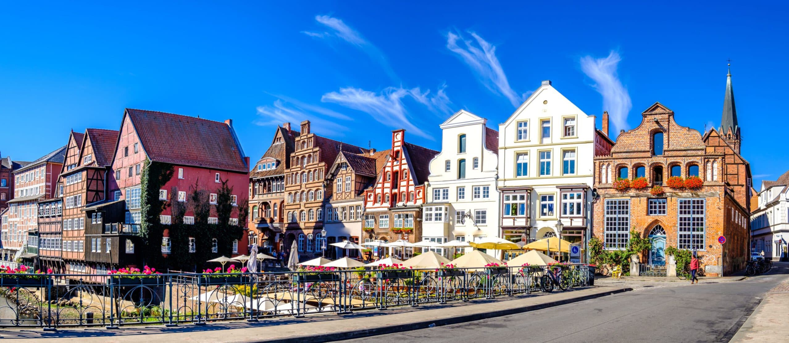 Lüneburg und die schönen Gebäude.