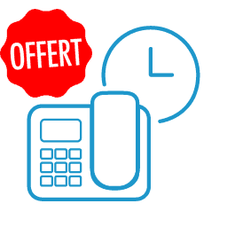 Accueil téléphonique et écran cabinet dentaire offre