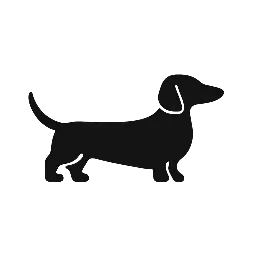 English Cream Dachshund logo for the website English Cream Miniature Dachshund
