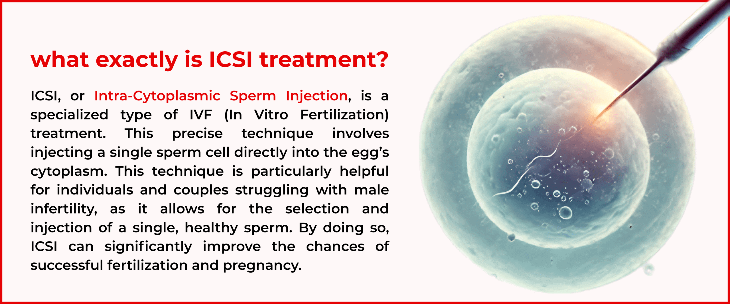 What exactly is ICSI treatment