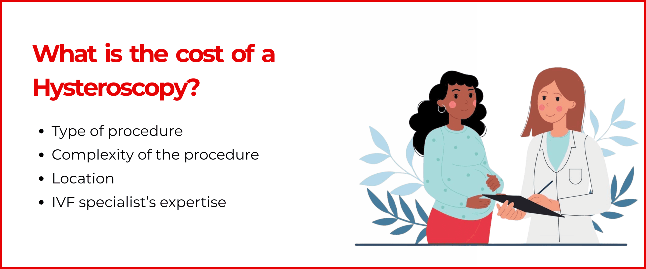What is the cost of a Hysteroscopy