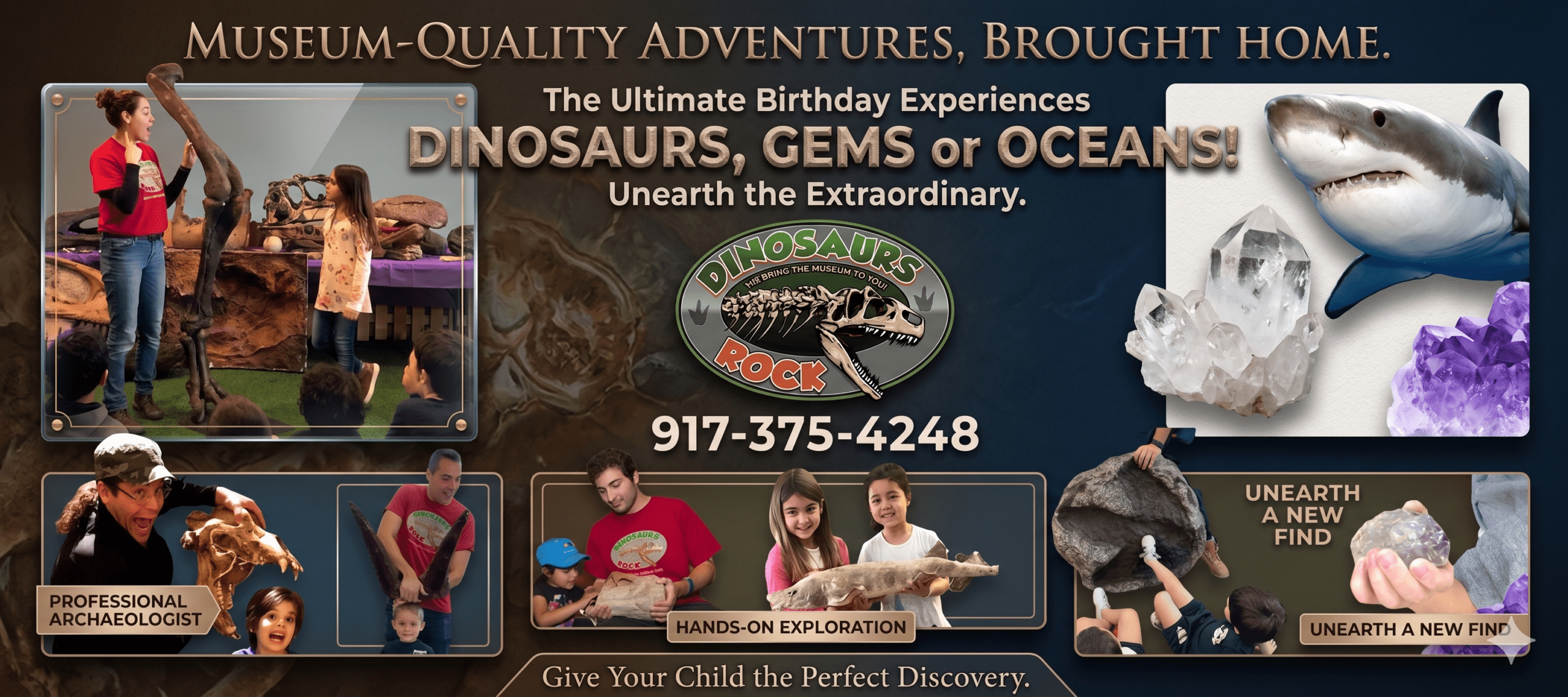 Dinosaurs Rock Birthday Parties