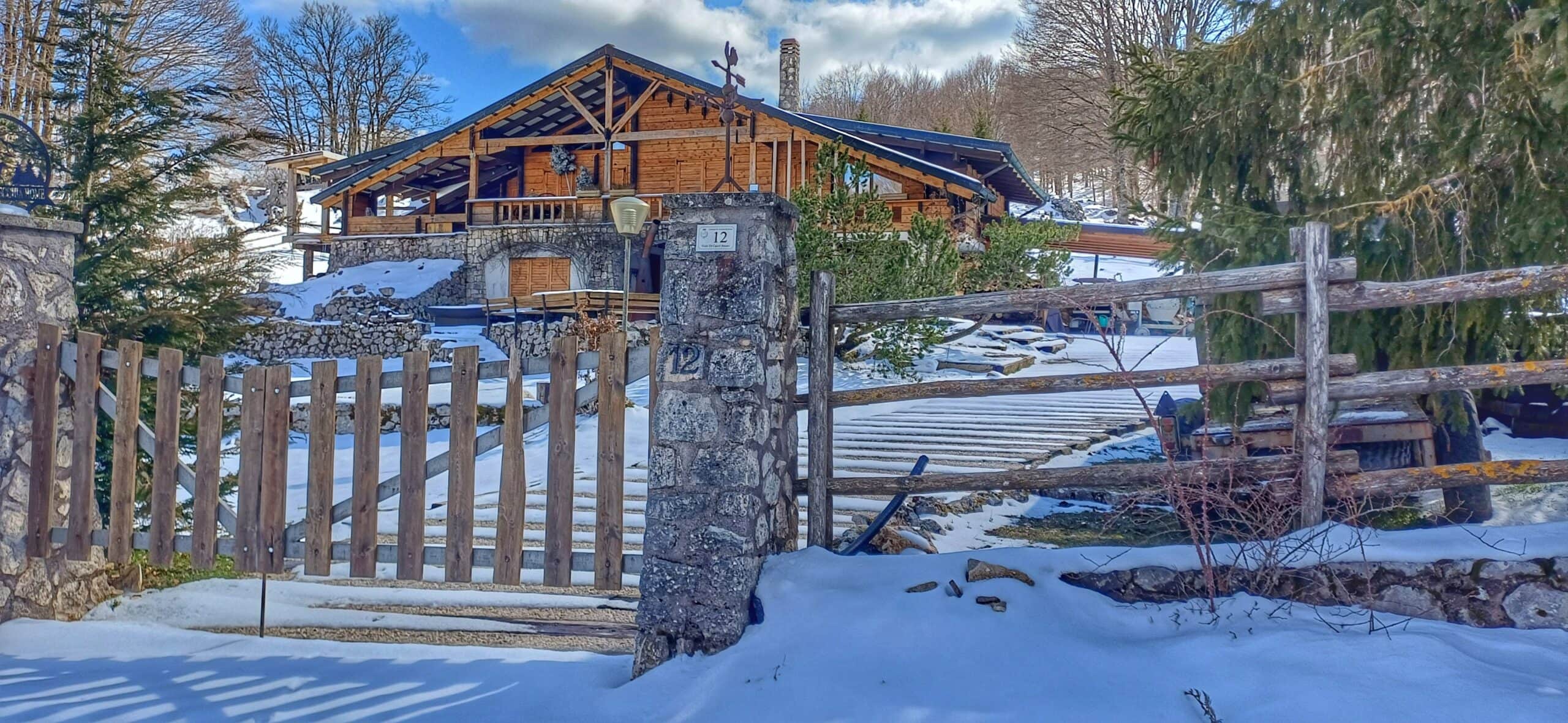 chalet in montagna vicino Roma