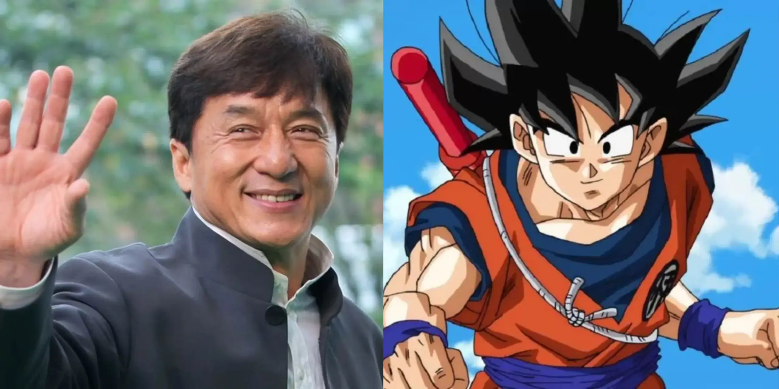 Jackie Chan foi a inspiração para o Goku ser criado?