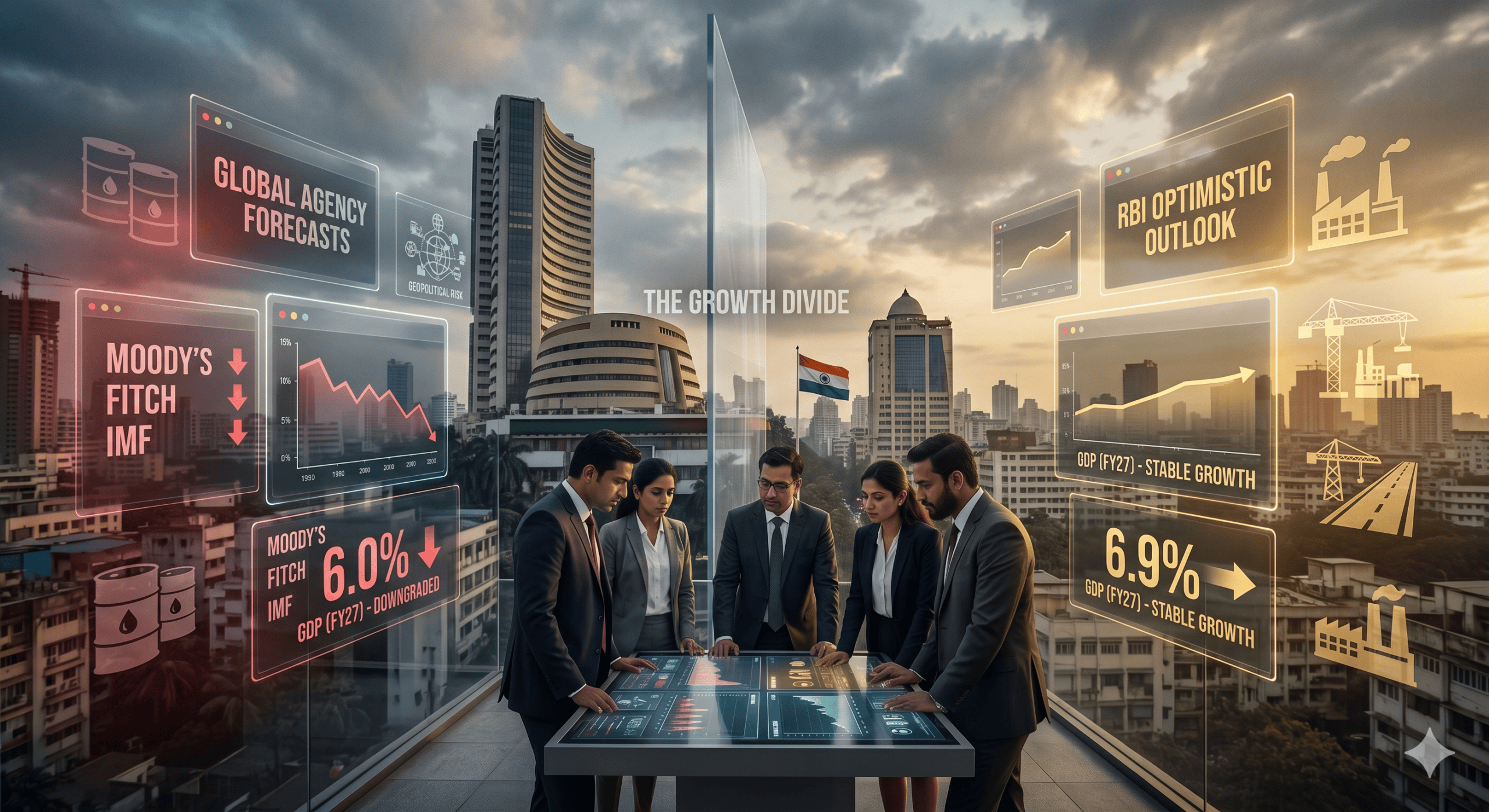 India Growth Downgrades and RBI