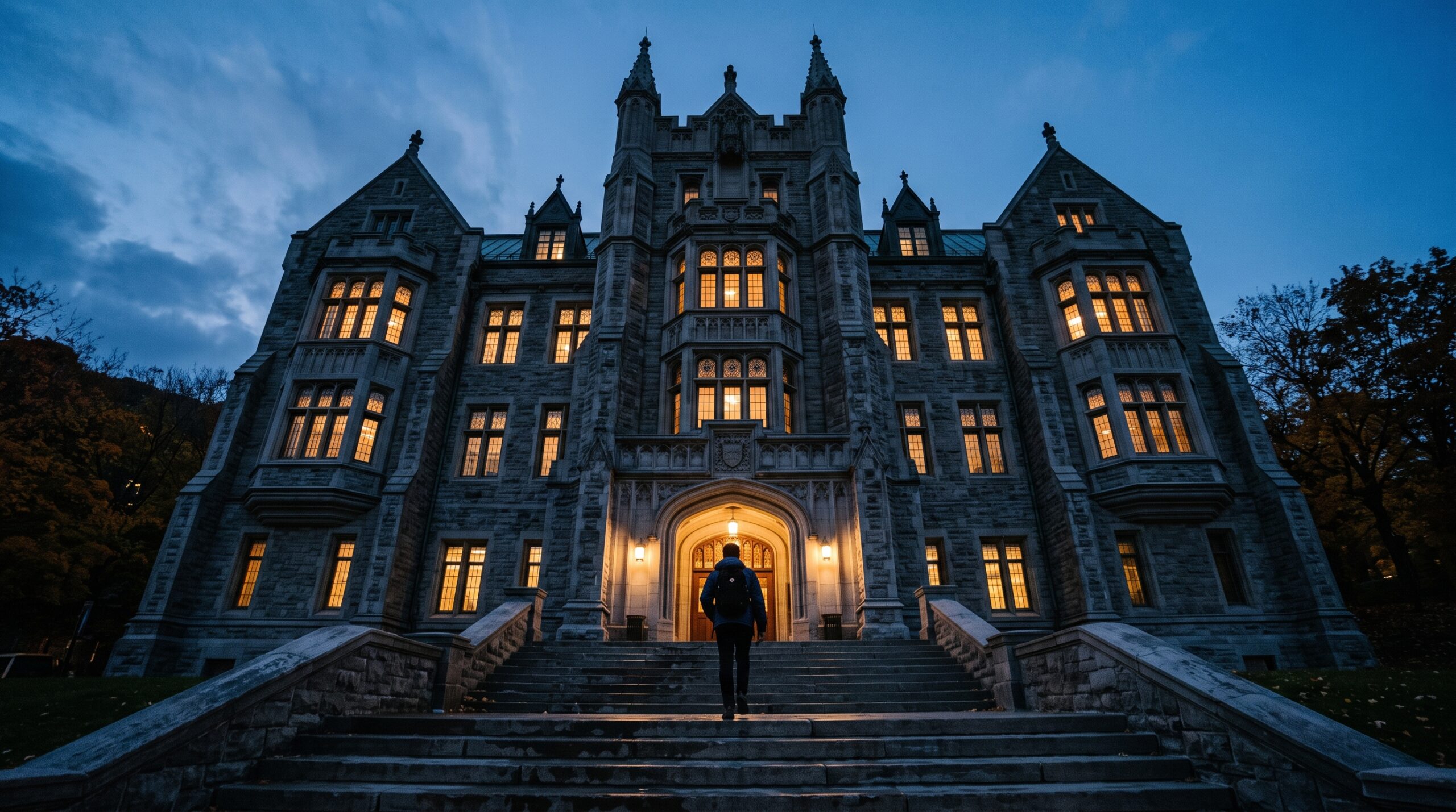 McGill University Scholarships for International Students campus evening