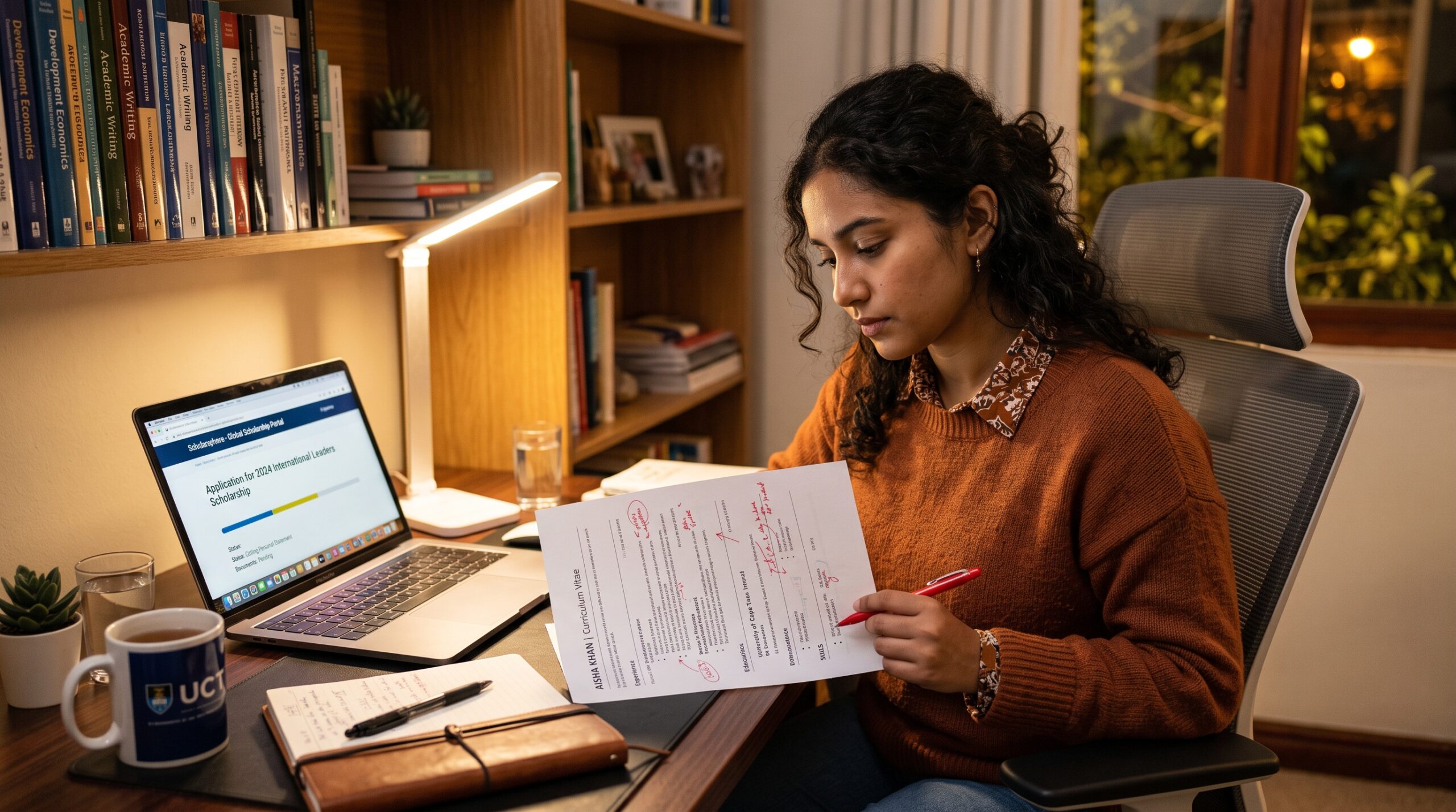 Scholarship resume CV tips how to write stand out 2026 international student