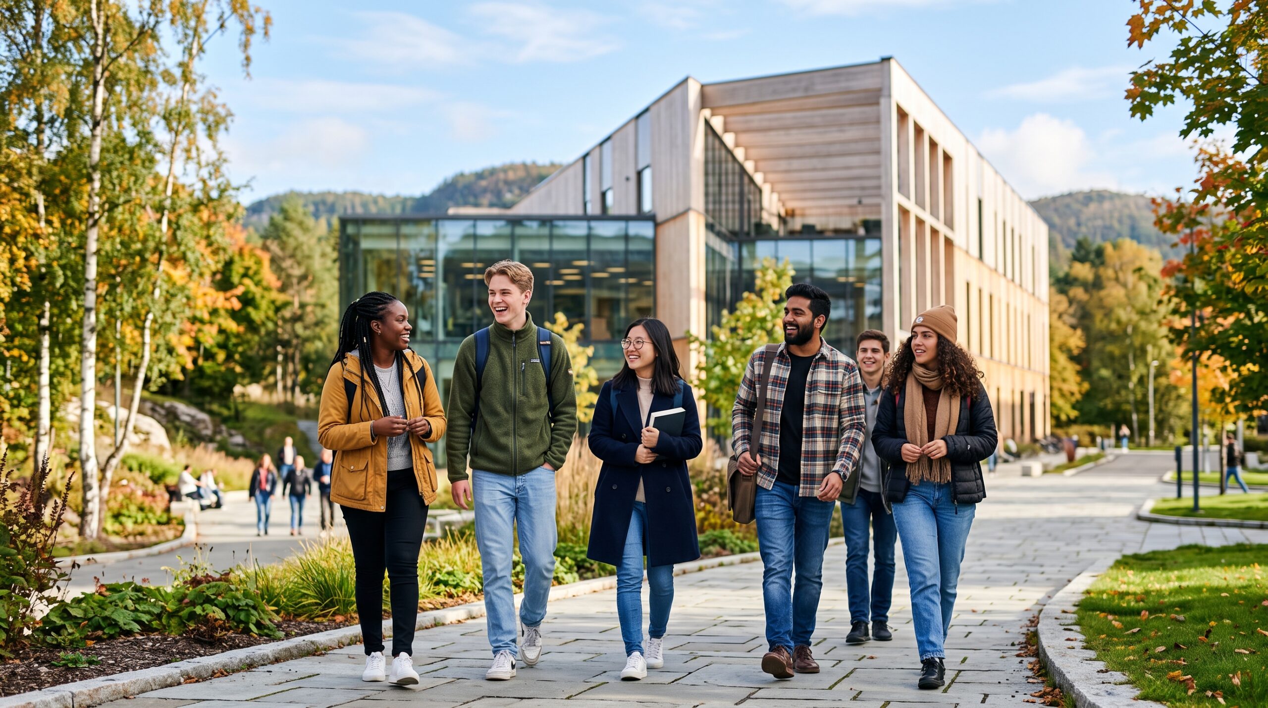 Norway Scholarships for International Students university campus