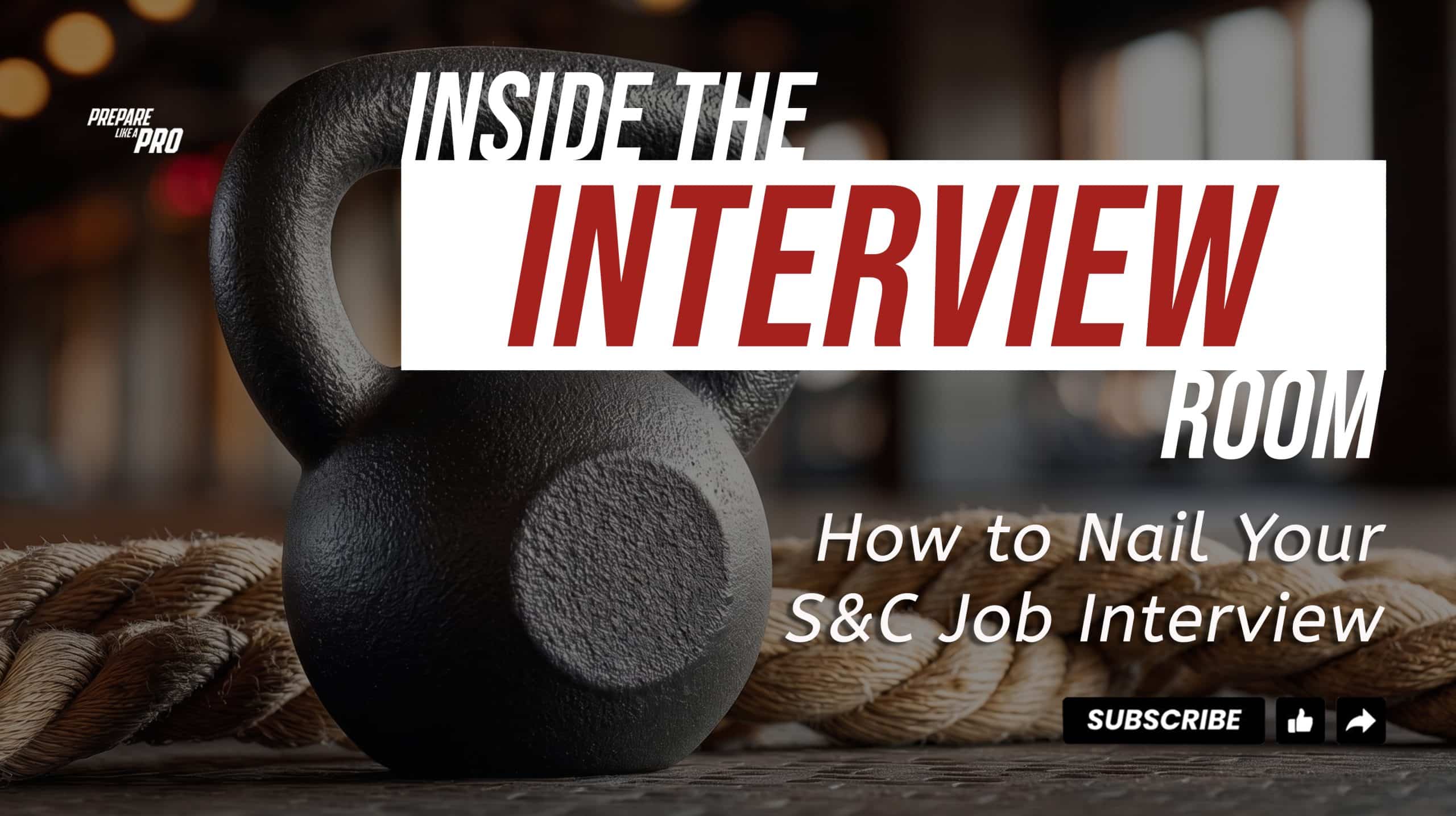 strength and conditioning interviews
