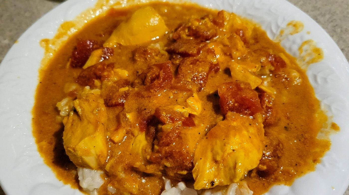 Slow Cooker Coconut Curry Chicken Creamy Delicious! Coconut Curry Chicken - Dining in with Danielle