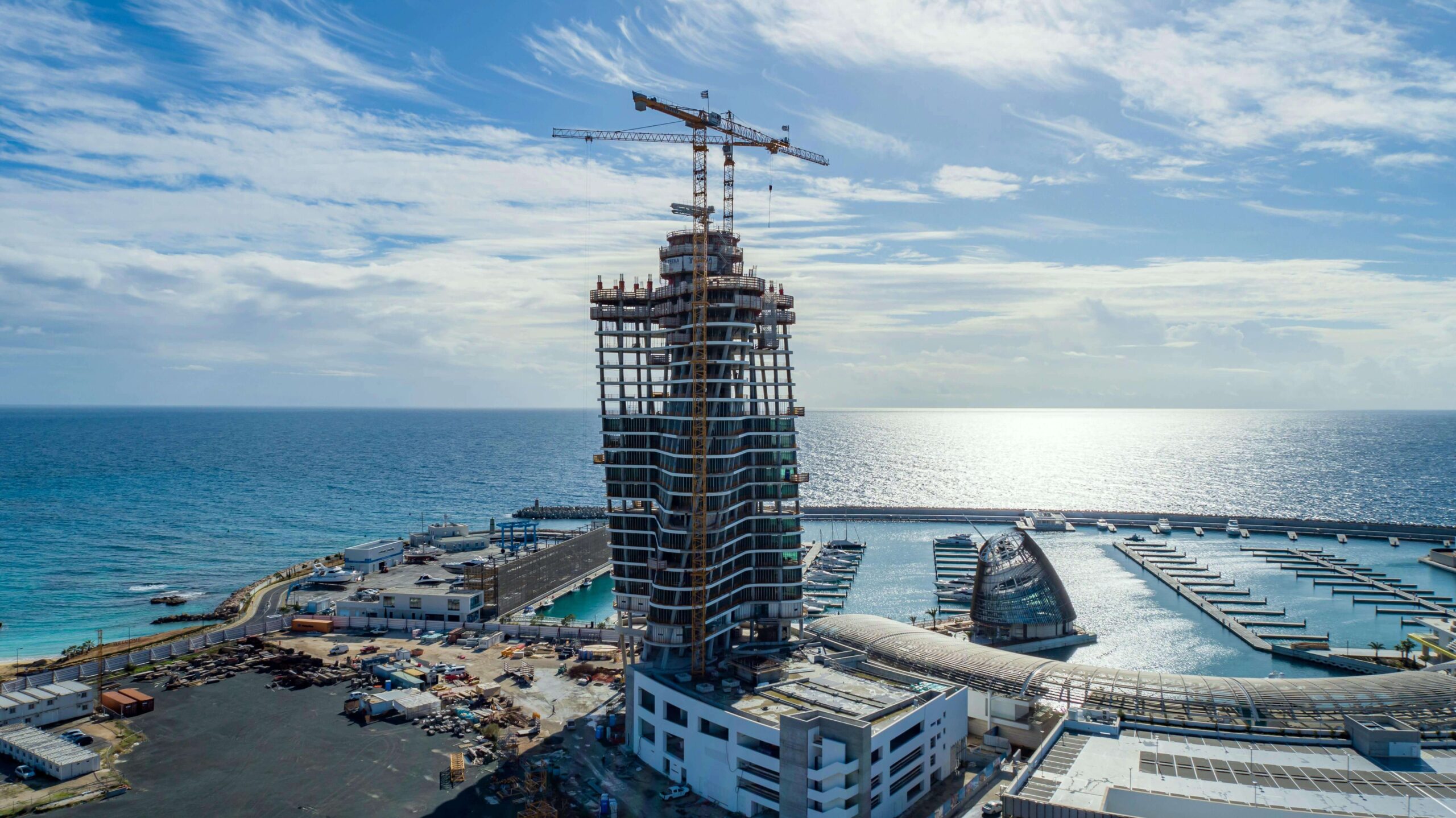 36.N3 - Specialized Steel Constructions _Agia Napa Marine Tower_Installation_03