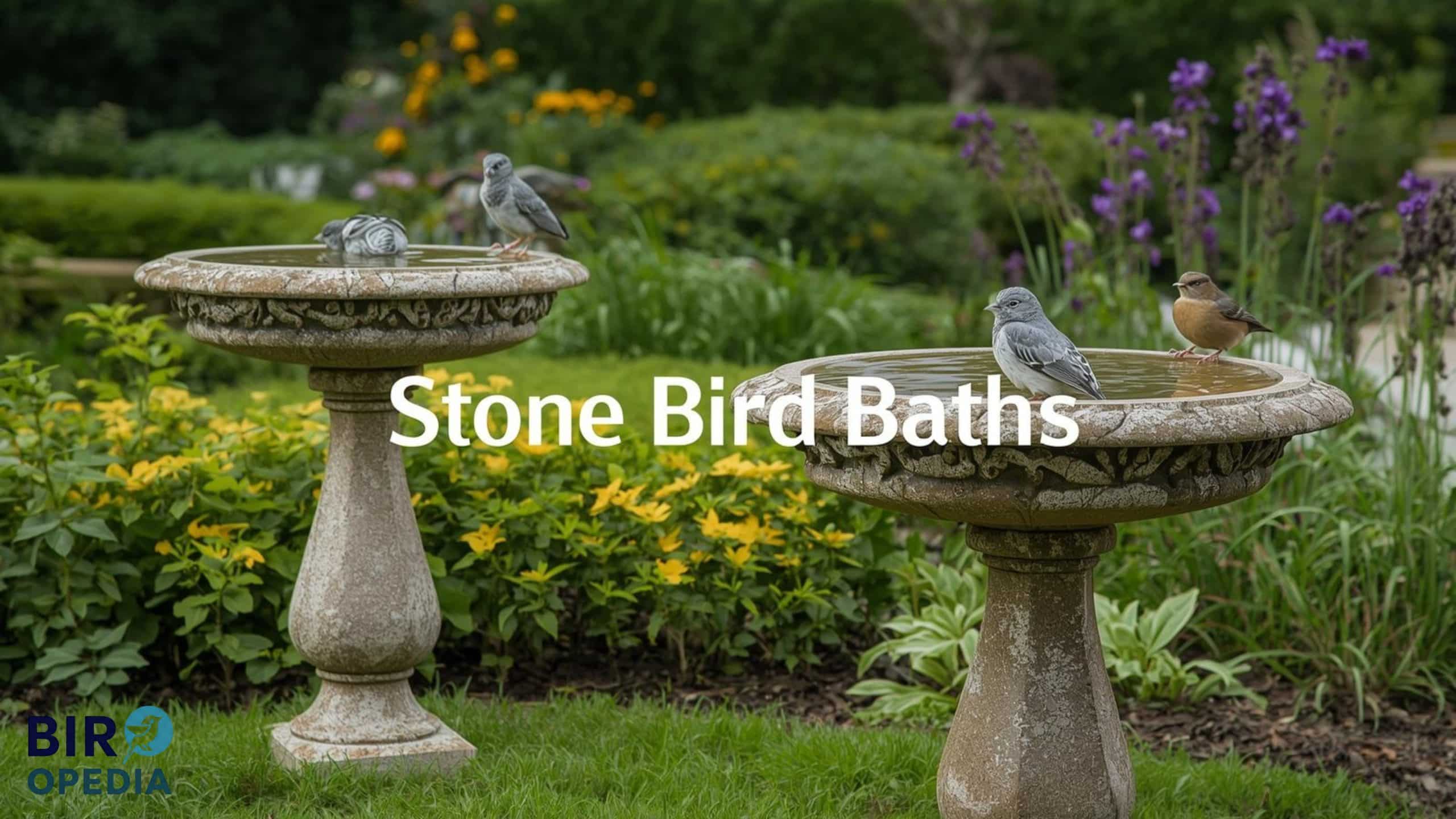 Stone Bird Baths