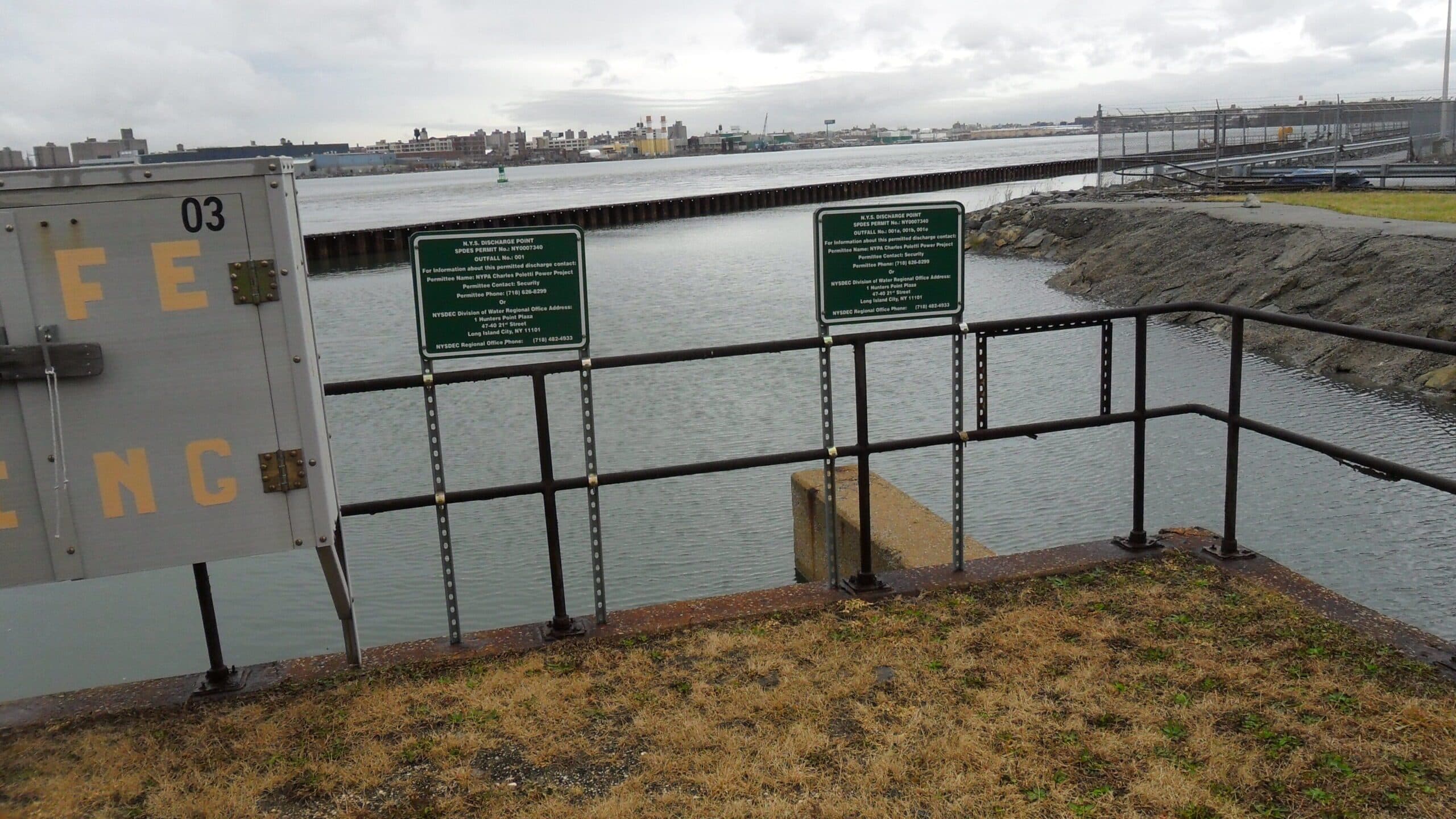 spdes wastewater sampling at power plant