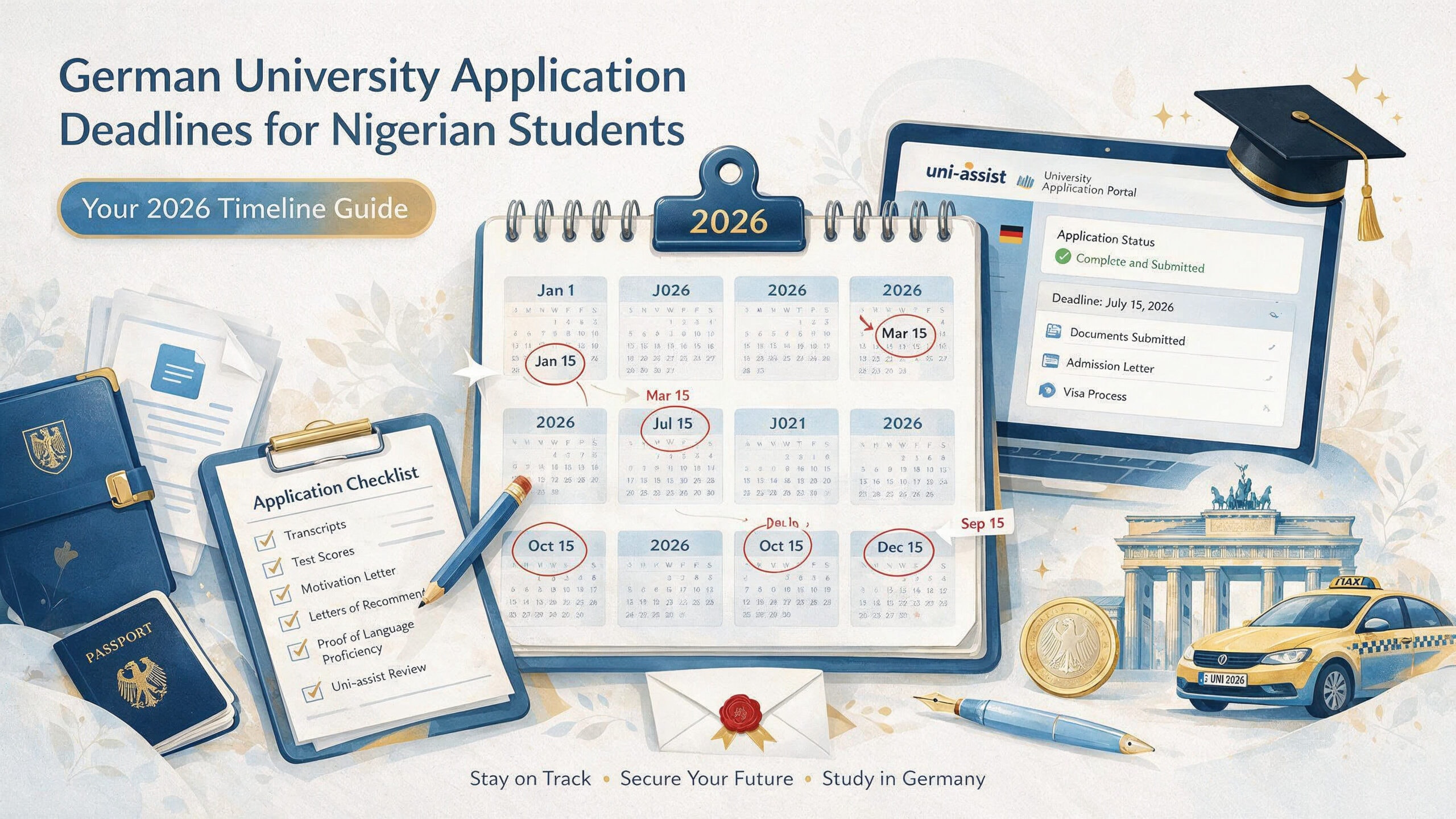 German University Application Deadlines 2026: Best Guide