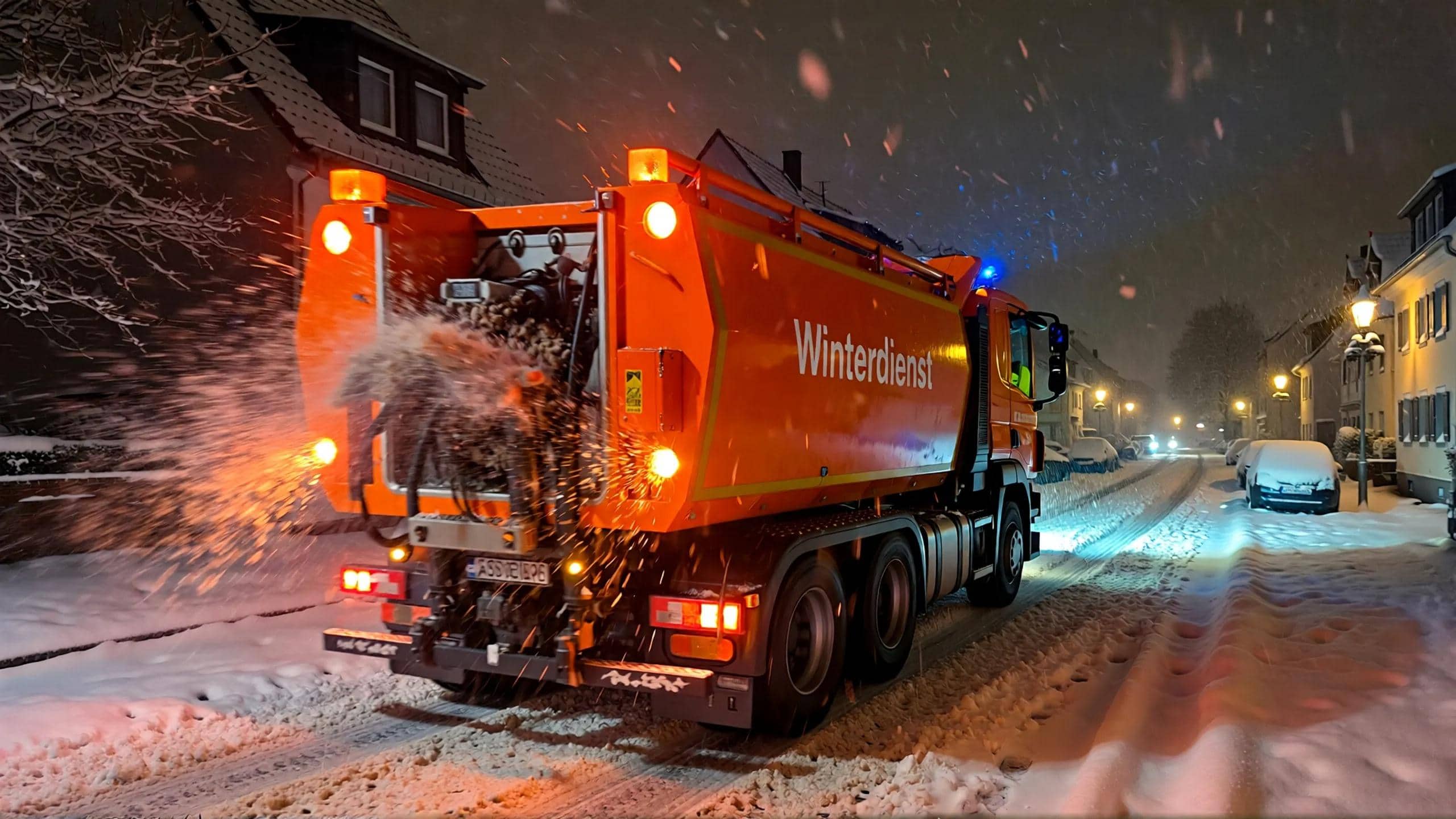 Schneechaos Montag: Temperaturen und Niederschlag