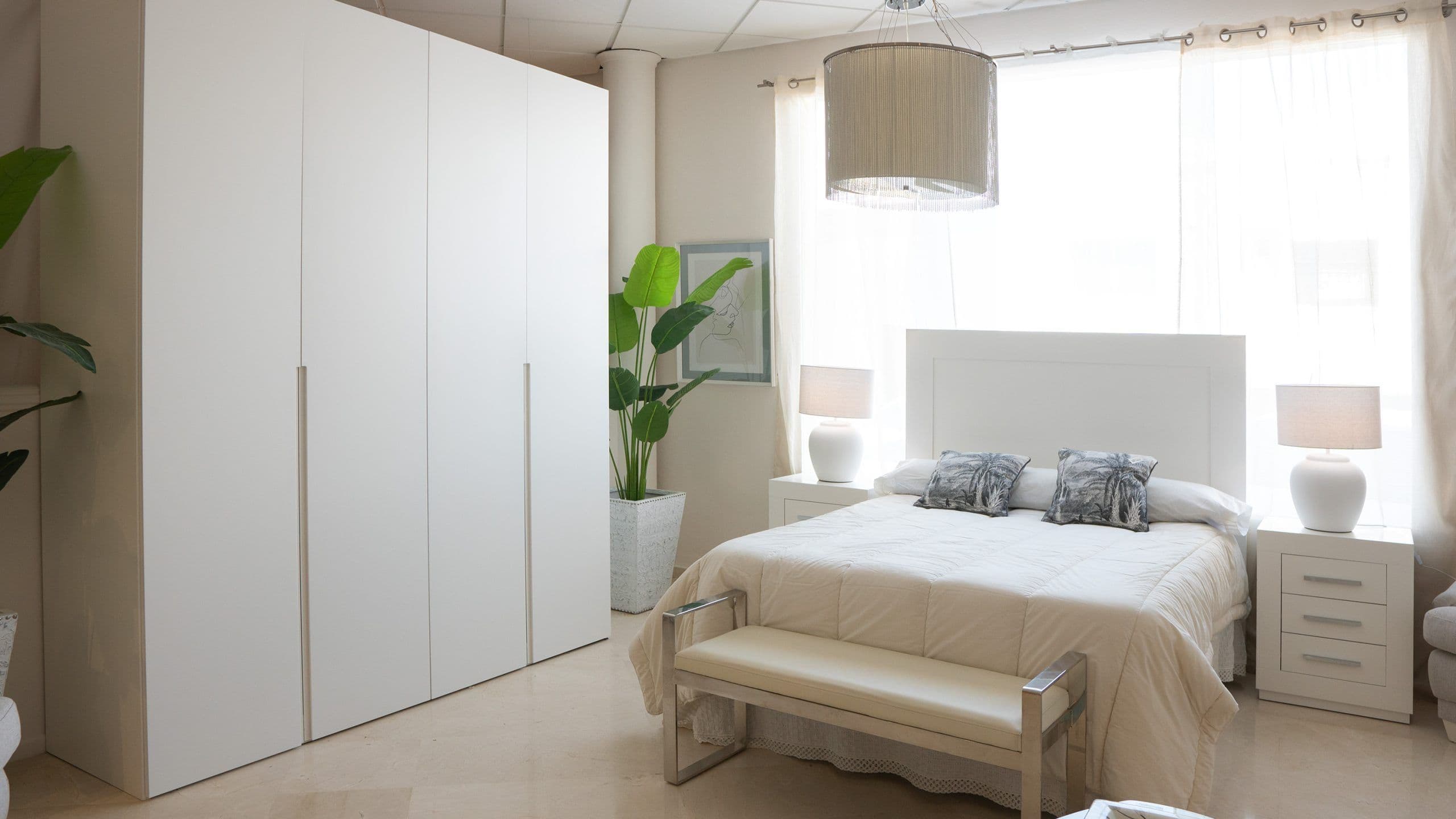 Dormitorio Lacado Blanco