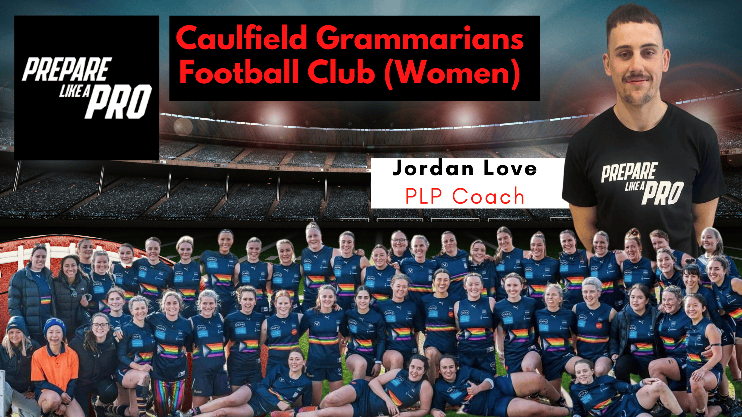 Caulfield Grammarians Womens Team and PLP Coach Jordan Love Excited for the New Season
