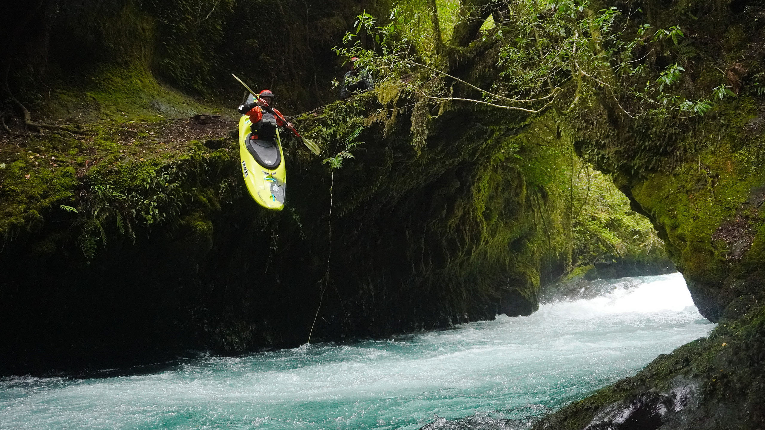 SealLaunchPeyton2_16x9 Kayaking in Chile is the Palguin River with seal launch