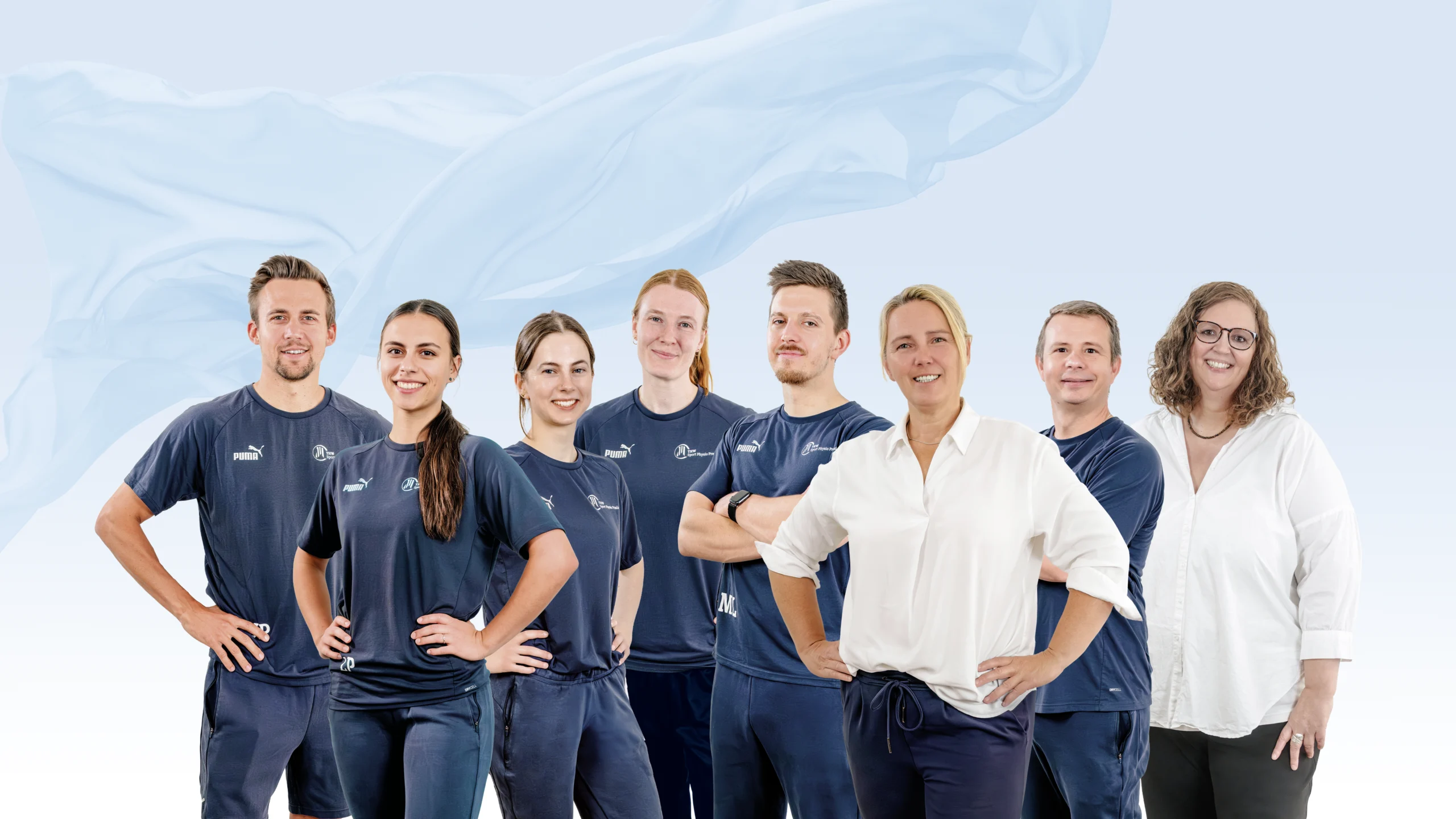 Das Team der THW Sport Physio Praxis.