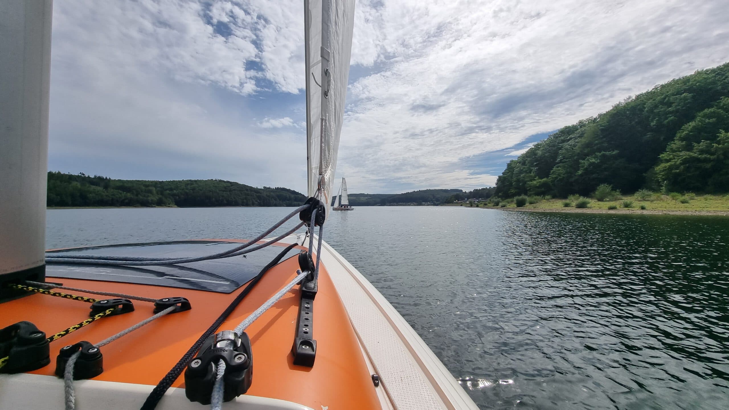 Segelprüfung auf dem Sorpesee segelmitmir.com