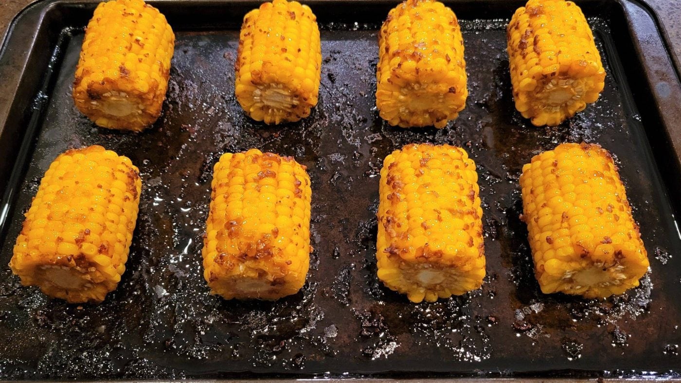 Roasted Corn on the Cob - Dining in with Danielle