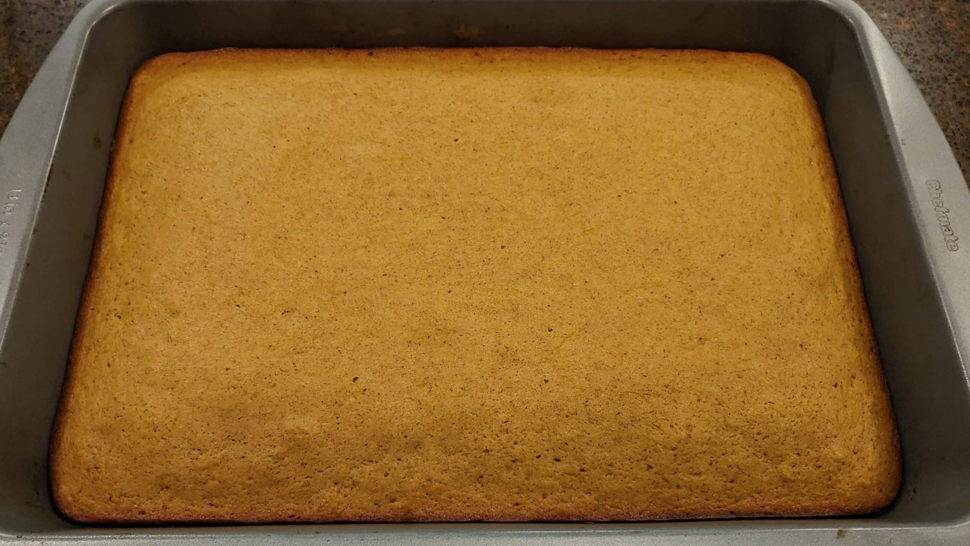 Pumpkin Cake - Dining in with Danielle
