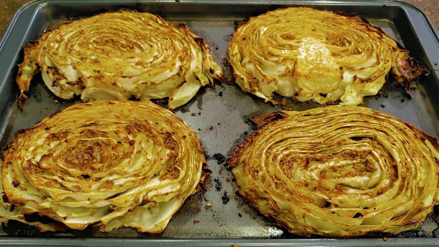 Roasted Cabbage - Dining in with Danielle
